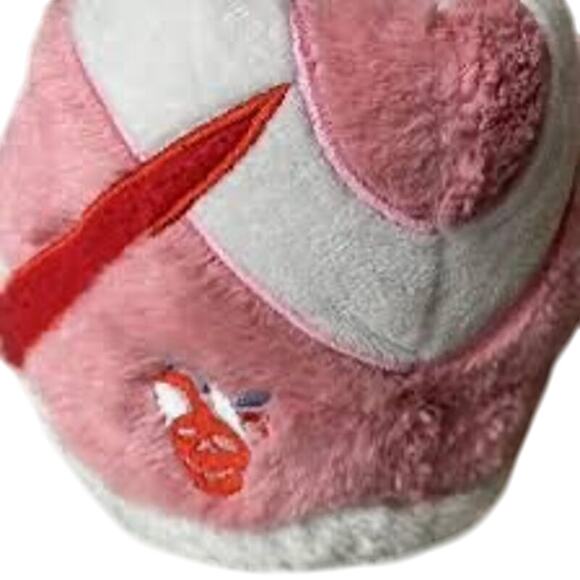 Strangelove Fuzzy Slippers Nike Airforce 1 Dunk Pink, Red, White One Size Adult - Picture 3 of 5